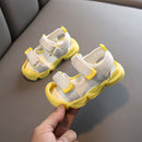 Summer Toddler Sandals Baby Girl Shoes Solid Color Net Cloth Breathable Boys Sneakers Kids Infant Sport Girls Sandals SYJ035