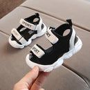 Summer Toddler Sandals Baby Girl Shoes Solid Color Net Cloth Breathable Boys Sneakers Kids Infant Sport Girls Sandals SYJ035