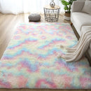 Large Rugs For Modern Living Room Long Hair Lounge Carpet In The Bedroom Furry Decoration Nordic Fluffy Floor Bedside Mats