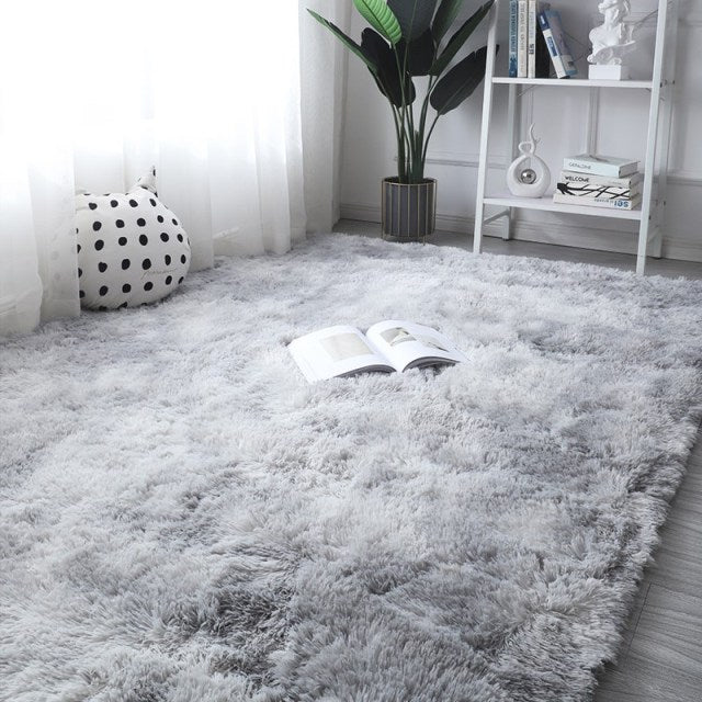Large Rugs For Modern Living Room Long Hair Lounge Carpet In The Bedroom Furry Decoration Nordic Fluffy Floor Bedside Mats
