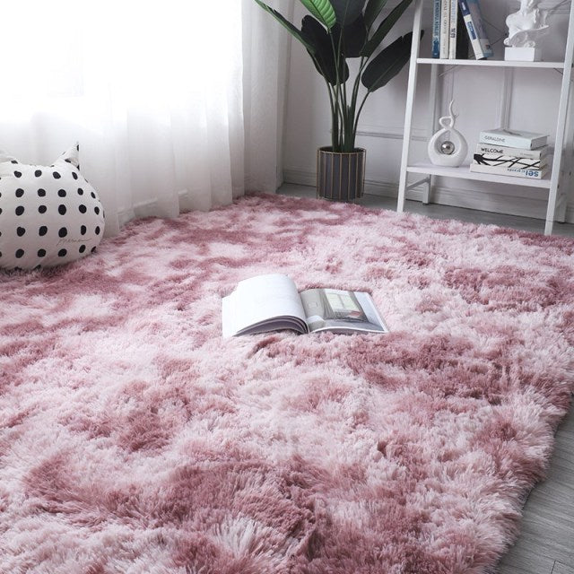 Large Rugs For Modern Living Room Long Hair Lounge Carpet In The Bedroom Furry Decoration Nordic Fluffy Floor Bedside Mats