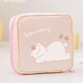 OYOREFD Waterproof Tampon Storage Bag Cute Sanitary Pad Pouches Portable Makeup Lipstick Key Earphone Data Cables Organizer