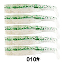 FTK black minnow jig head fishing lure soft pike lure 5g/12g/ 25g bass fishing shad soft bait boat code seabass bait for Zand