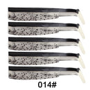 FTK black minnow jig head fishing lure soft pike lure 5g/12g/ 25g bass fishing shad soft bait boat code seabass bait for Zand