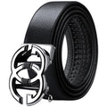 WILLIAMPOLO Genuine leather Belt Men Luxury Brand Designer fashion Top Quality Belts for Men Strap Male Metal Automatic Buckle