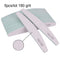 3/5/10Pcs Professional Nail File Sandpaper Strong Thick Nail Files Buffer For Manicure Sanding Half Moon Lime Nail Tools 100/180