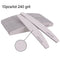 3/5/10Pcs Professional Nail File Sandpaper Strong Thick Nail Files Buffer For Manicure Sanding Half Moon Lime Nail Tools 100/180