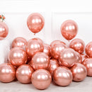 30pcs 12inch Mermaid Multicolor Chrome Latex Balloons Pearly Metal Globos Wedding Baby Birthday Party Decoration Mearmaid Theme