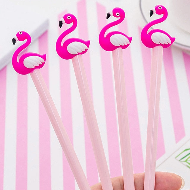 0.5mm Cute Kawaii Yellow doll head Gel Pen Signature Pens Escolar Papelaria For Office School Writing Supplies Stationery Gift