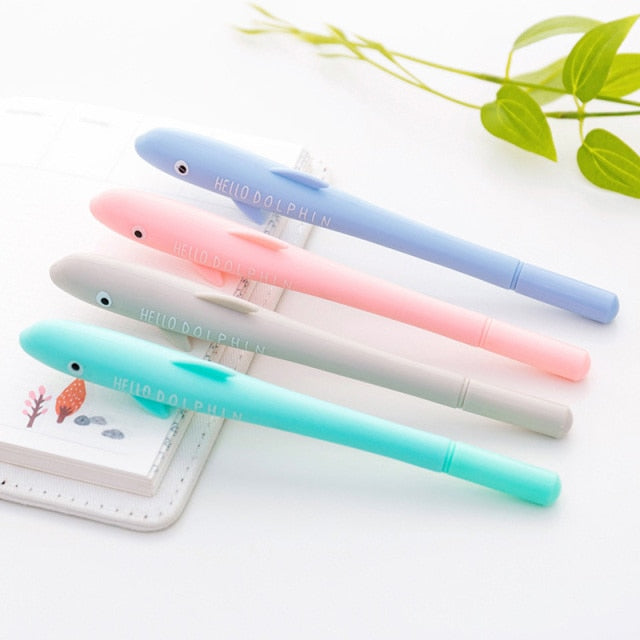 0.5mm Cute Kawaii Yellow doll head Gel Pen Signature Pens Escolar Papelaria For Office School Writing Supplies Stationery Gift