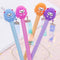 0.5mm Cute Kawaii Yellow doll head Gel Pen Signature Pens Escolar Papelaria For Office School Writing Supplies Stationery Gift
