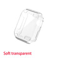 Glass+Cases For Apple Watch Series SE 654321 44mm 40mm Smart iWatch 42mm 38mm 360 Full Bumper Screen Protector+Cover Accessories