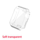 Glass+Cases For Apple Watch Series SE 654321 44mm 40mm Smart iWatch 42mm 38mm 360 Full Bumper Screen Protector+Cover Accessories