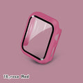 Glass+Cases For Apple Watch Series SE 654321 44mm 40mm Smart iWatch 42mm 38mm 360 Full Bumper Screen Protector+Cover Accessories