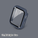 Glass+Cases For Apple Watch Series SE 654321 44mm 40mm Smart iWatch 42mm 38mm 360 Full Bumper Screen Protector+Cover Accessories