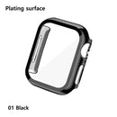 Glass+Cases For Apple Watch Series SE 654321 44mm 40mm Smart iWatch 42mm 38mm 360 Full Bumper Screen Protector+Cover Accessories