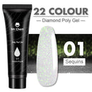 Mr Chem Poly Nail Gel For Nails Extension Finger nail art Manicure Acryl gel Varnish hybrid 15ML Poly UV Gel Polish Extension