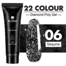 Mr Chem Poly Nail Gel For Nails Extension Finger nail art Manicure Acryl gel Varnish hybrid 15ML Poly UV Gel Polish Extension