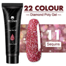 Mr Chem Poly Nail Gel For Nails Extension Finger nail art Manicure Acryl gel Varnish hybrid 15ML Poly UV Gel Polish Extension