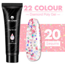 Mr Chem Poly Nail Gel For Nails Extension Finger nail art Manicure Acryl gel Varnish hybrid 15ML Poly UV Gel Polish Extension