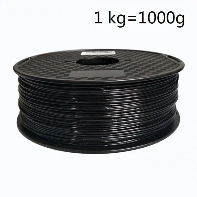 3D Printing Filament TPU Flexible Filaments TPU filament Plastic for 3D Printer 1.75mm Printing Materials white Black etc Colors