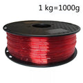 3D Printing Filament TPU Flexible Filaments TPU filament Plastic for 3D Printer 1.75mm Printing Materials white Black etc Colors