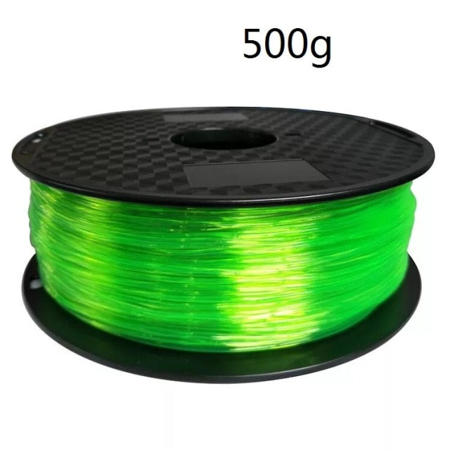 3D Printing Filament TPU Flexible Filaments TPU filament Plastic for 3D Printer 1.75mm Printing Materials white Black etc Colors