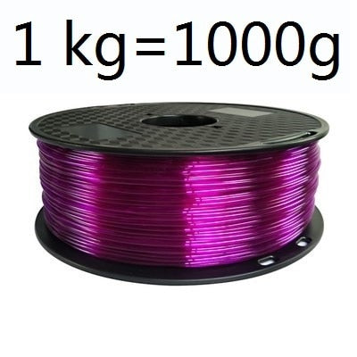 3D Printing Filament TPU Flexible Filaments TPU filament Plastic for 3D Printer 1.75mm Printing Materials white Black etc Colors