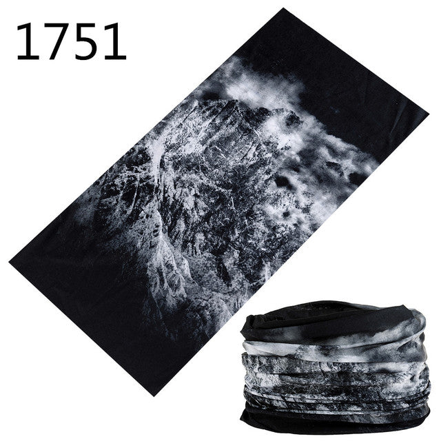 1751-1800 Camouflage Seamless Magic Bandana Buffs Neck Gaiter Paisley Headband Cycling Fishing Tube Face Shield Men Women Scarf