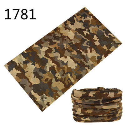 1751-1800 Camouflage Seamless Magic Bandana Buffs Neck Gaiter Paisley Headband Cycling Fishing Tube Face Shield Men Women Scarf