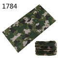 1751-1800 Camouflage Seamless Magic Bandana Buffs Neck Gaiter Paisley Headband Cycling Fishing Tube Face Shield Men Women Scarf