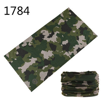 1751-1800 Camouflage Seamless Magic Bandana Buffs Neck Gaiter Paisley Headband Cycling Fishing Tube Face Shield Men Women Scarf