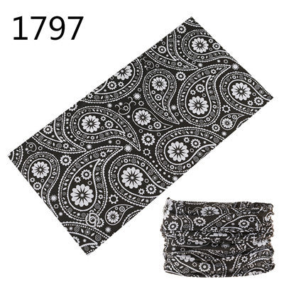 1751-1800 Camouflage Seamless Magic Bandana Buffs Neck Gaiter Paisley Headband Cycling Fishing Tube Face Shield Men Women Scarf