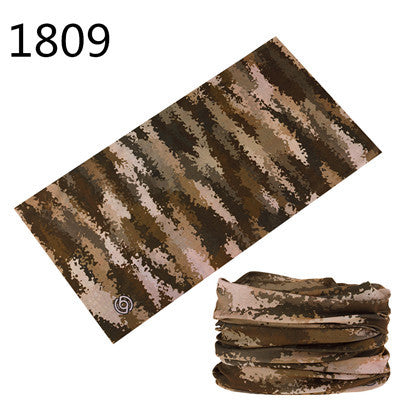 1751-1800 Camouflage Seamless Magic Bandana Buffs Neck Gaiter Paisley Headband Cycling Fishing Tube Face Shield Men Women Scarf