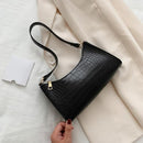 Fashion Exquisite Shopping Bag PU Leather Handbag Female Shoulder  Armpit Bag Retro Casual Women Tote Small Clutch Dropshipping