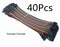 40-120pcs Dupont Line 10CM 40Pin Male to Male + Male to Female and Female to Female Jumper Wire Dupont Cable for Arduino DIY KIT