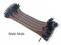 40-120pcs Dupont Line 20CM 40Pin Male to Male + Male to Female and Female to Female Jumper Wire Dupont Cable for Arduino DIY KIT