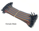 40-120pcs Dupont Line 20CM 40Pin Male to Male + Male to Female and Female to Female Jumper Wire Dupont Cable for Arduino DIY KIT