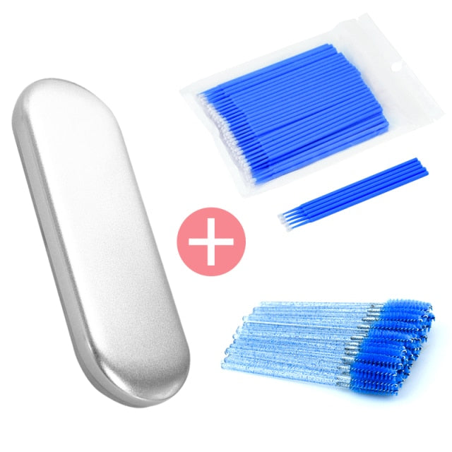 Professional Storage Box for Eyelash Extension Tweezers eyelashes brush  microw brush MakeupTools