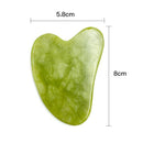 Natural Jade Face Massager Gua Sha Scraper Board Facial Guasha Meridian Muscle Relaxation Skin Lifting Face Thin Gouache Scraper