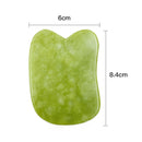 Natural Jade Face Massager Gua Sha Scraper Board Facial Guasha Meridian Muscle Relaxation Skin Lifting Face Thin Gouache Scraper