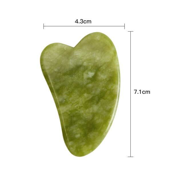 Natural Jade Face Massager Gua Sha Scraper Board Facial Guasha Meridian Muscle Relaxation Skin Lifting Face Thin Gouache Scraper