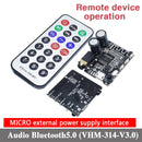 WAVGAT Bluetooth Audio Receiver board Bluetooth 5.0 mp3 lossless decoder board Wireless Stereo Music Module
