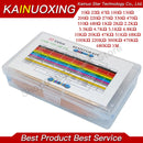 600PCS/LOT 1/4W Metal Film Resistor Kit 1% Resistor Assorted Kit Set 10 -1M Ohm hm Resistance Pack 30 Values each 20pcs