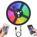 LED Strip Light DC5V SMD 2835 Flexible Lamp 1M 2M 3M 4M 5M Tape Diode Desk Screen TV Background Lighting USB Cable 3 Key Control