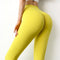 SOISOU Leggings Women Pants Yoga Pants Tights Seamless Solid Color Pants For Women High Waist High Elastic Women's Sports Pants
