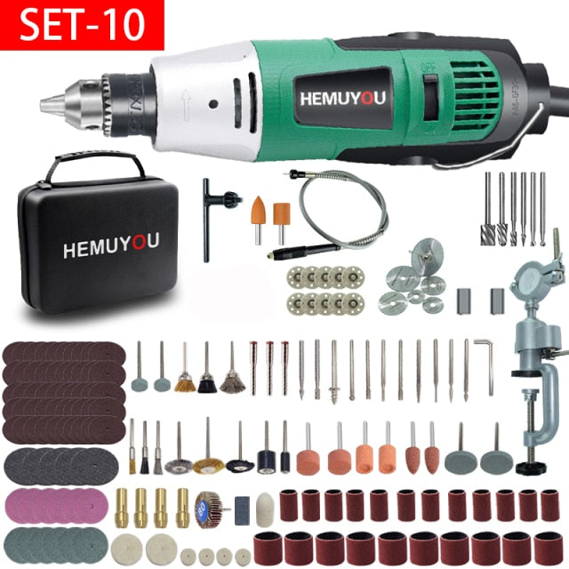 180W 260W 480W Electric Dremel Engraving Mini Drill polishing machine Variable Speed Rotary Tool with Power Tools accessories