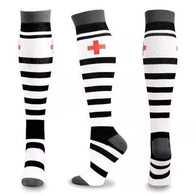 58 Styles Quality Unisex Compression Stockings Cycling Socks Fit Medical Edema, Diabetes, Varicose Veins, Running Marathon Socks