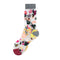 Novelty Harajuku New Product Crystal Silk Tide Socks Funny Sunflowers Vines Flowers Happy Women Socks Casual High Quality Sox