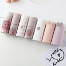 7Pcs Underwear Women Plus Size Panties Girls Briefs Sexy Lingeries Cueca Intimates Calcinhas Cotton Shorts Underpants Cute Panty